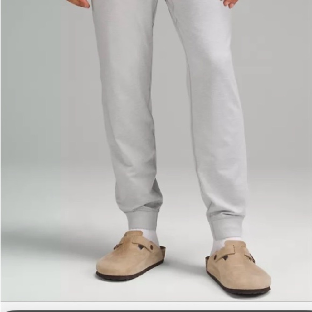 Non binary Lulu Gray soft Jersey Regular Joggers NWT!! Never worn!
